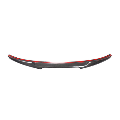 BMW G30 5-Series / BMW F90 M5 - M4 Style Wet Carbon Fiber Rear Trunk Spoiler