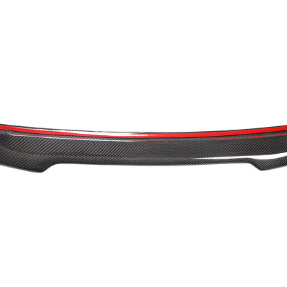 BMW G30 5-Series / BMW F90 M5 - M4 Style Wet Carbon Fiber Rear Trunk Spoiler