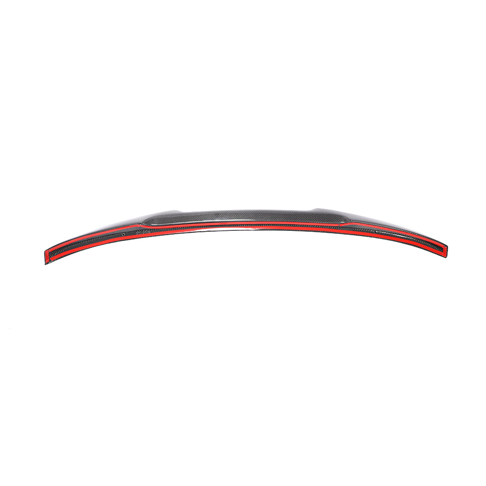 BMW G30 5-Series / BMW F90 M5 - M4 Style Wet Carbon Fiber Rear Trunk Spoiler
