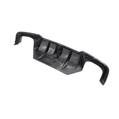 BMW F10 5-Series M-Sport - LED Style Wet Carbon Fiber Rear Diffuser