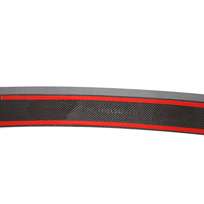 BMW 6-Series M-Sport / BMW M6 - Roof Spoiler Style Wet Carbon Fiber Rear Trunk Spoiler