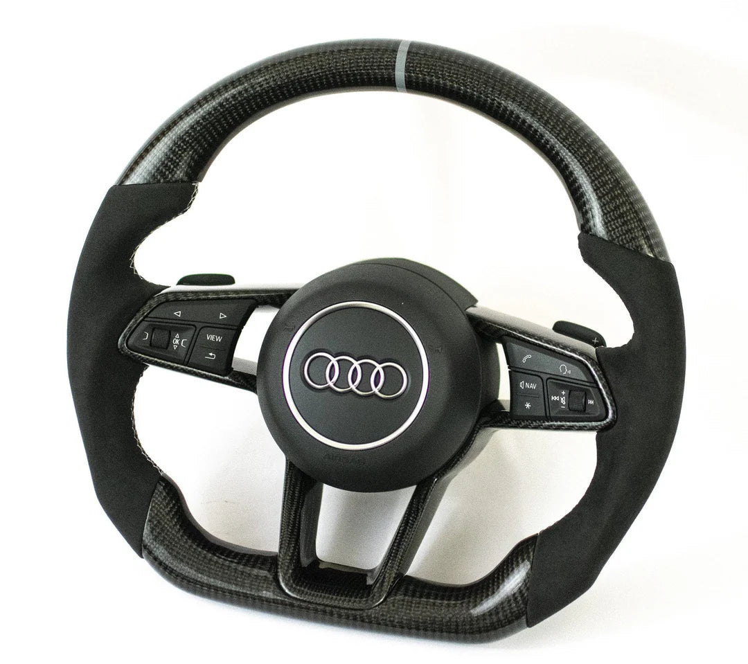 Audi MK3 TTRS/TTS MK2 R8 Carbon Fiber Steering Wheel