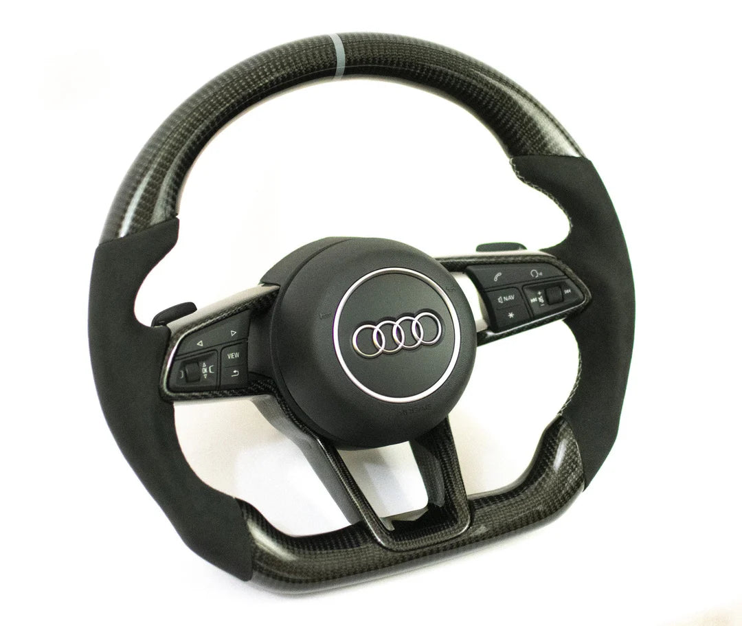 Audi MK3 TTRS/TTS MK2 R8 Carbon Fiber Steering Wheel