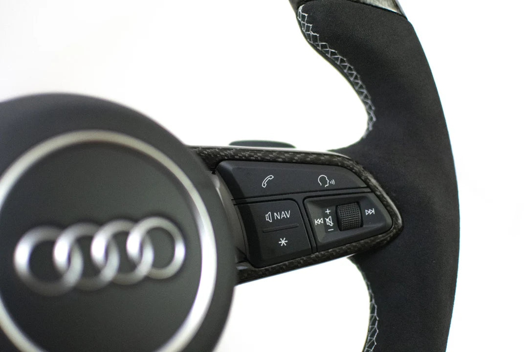 Audi MK3 TTRS/TTS MK2 R8 Carbon Fiber Steering Wheel