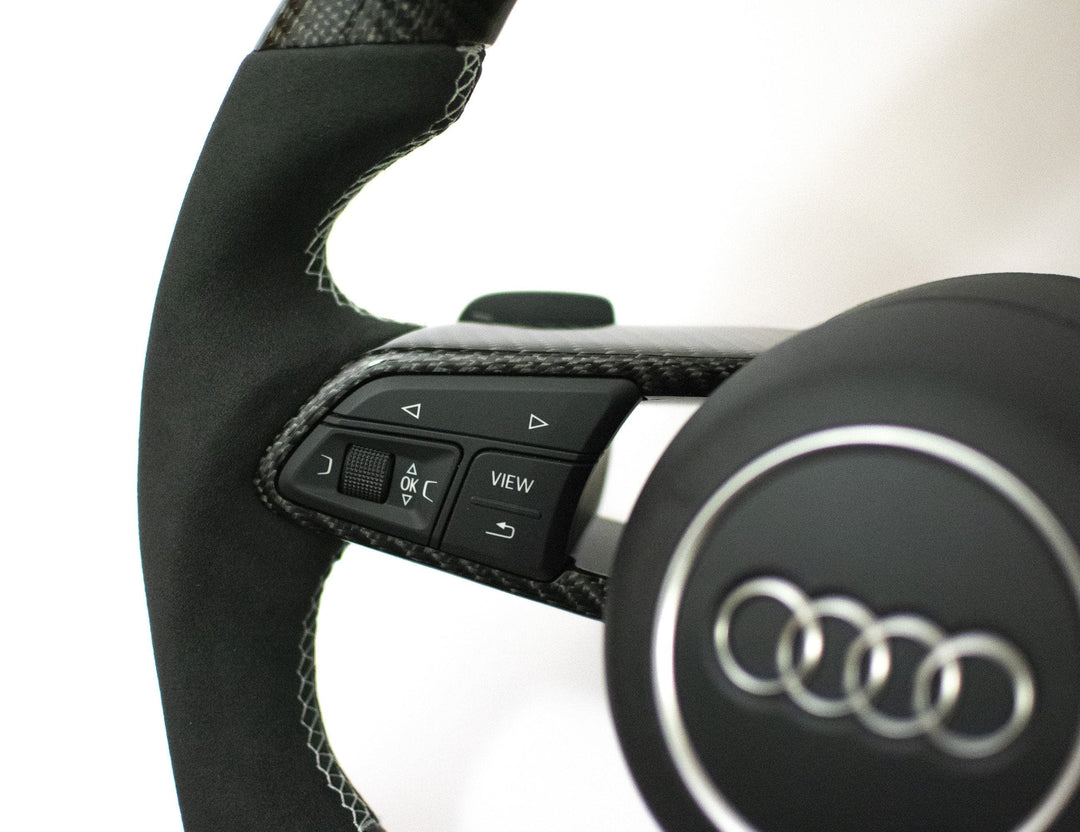 Audi MK3 TTRS/TTS MK2 R8 Carbon Fiber Steering Wheel