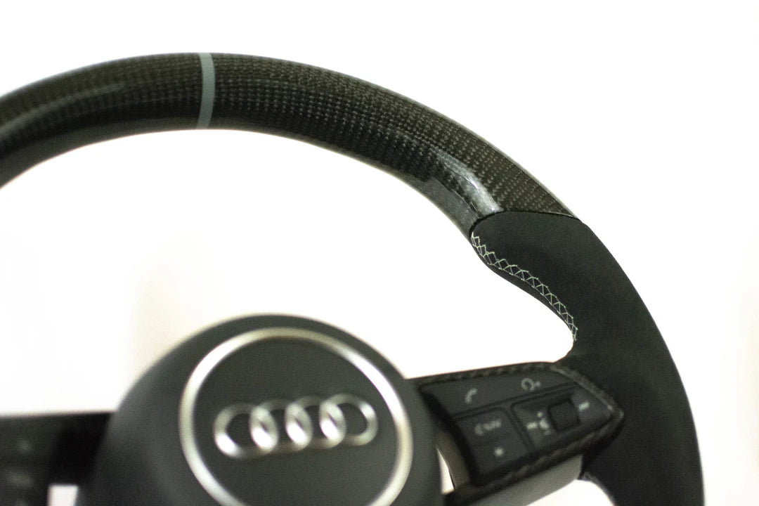 Audi MK3 TTRS/TTS MK2 R8 Carbon Fiber Steering Wheel