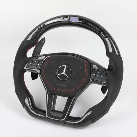 Mercedes-Benz W176/W204/W212/W218 2011-2015 A/C/E/CLS/CLA Class Carbon Fiber Steering Wheel