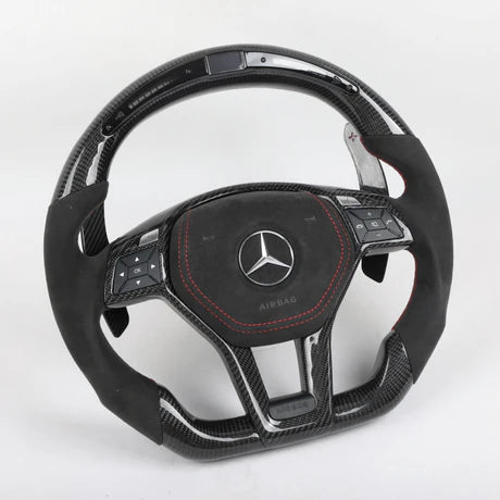 Mercedes-Benz W176/W204/W212/W218 2011-2015 A/C/E/CLS/CLA Class Carbon Fiber Steering Wheel