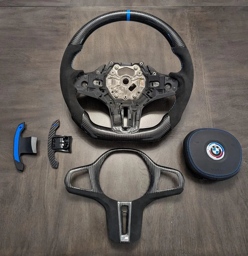 BMW Non-M G-Chassis Custom Carbon Fiber Steering Wheel G-Series