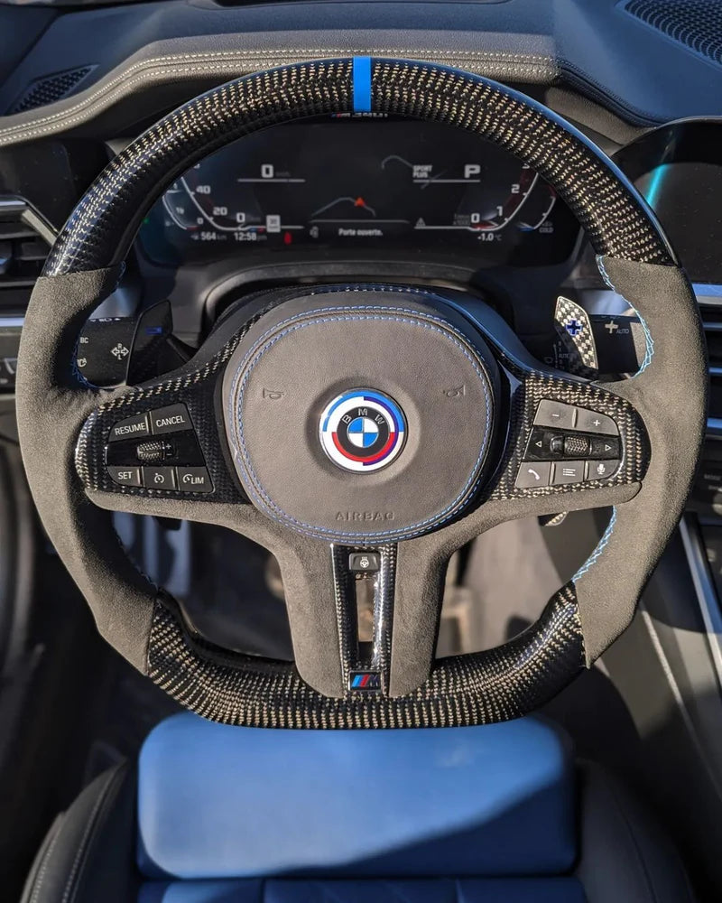 BMW Non-M G-Chassis Custom Carbon Fiber Steering Wheel G-Series