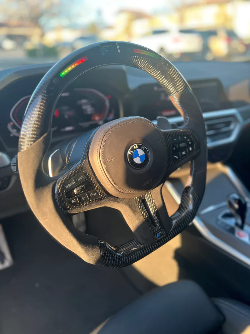 BMW Non-M G-Chassis Custom Carbon Fiber Steering Wheel G-Series