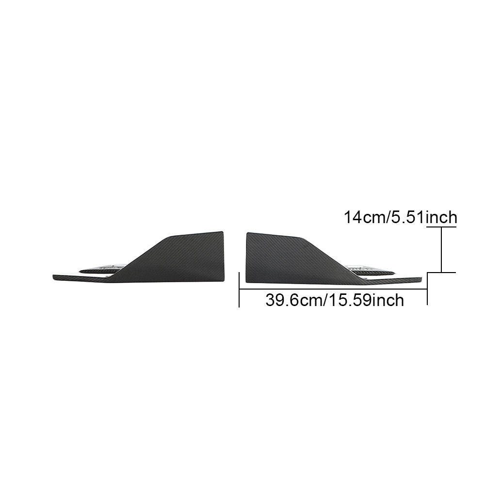 BMW G42 2 Series M-Sport - M Style Carbon Fiber Side Skirt Splitters