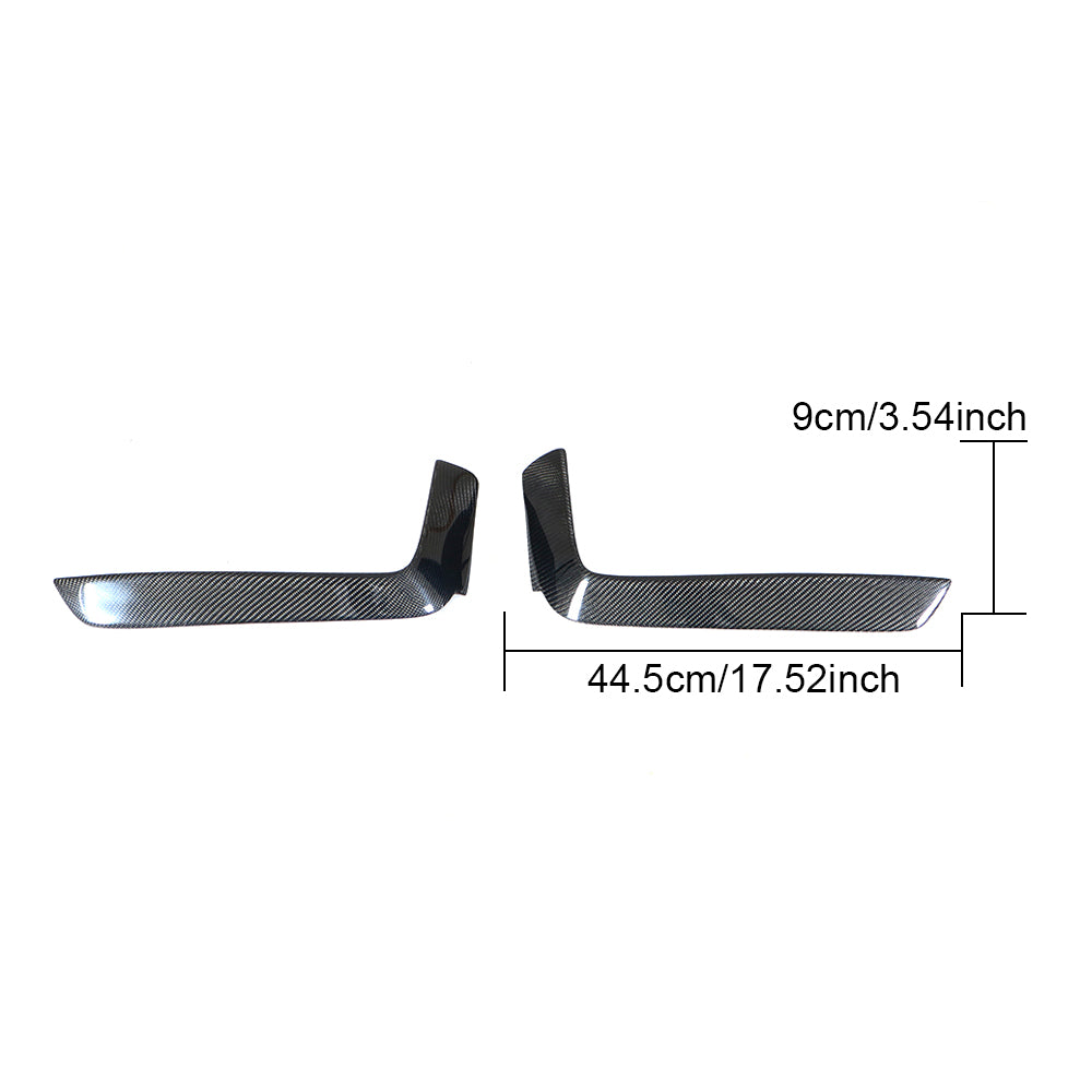 BMW F32/F33/F36 4 Series M-Sport - Carbon Fiber Front Bumper Splitters